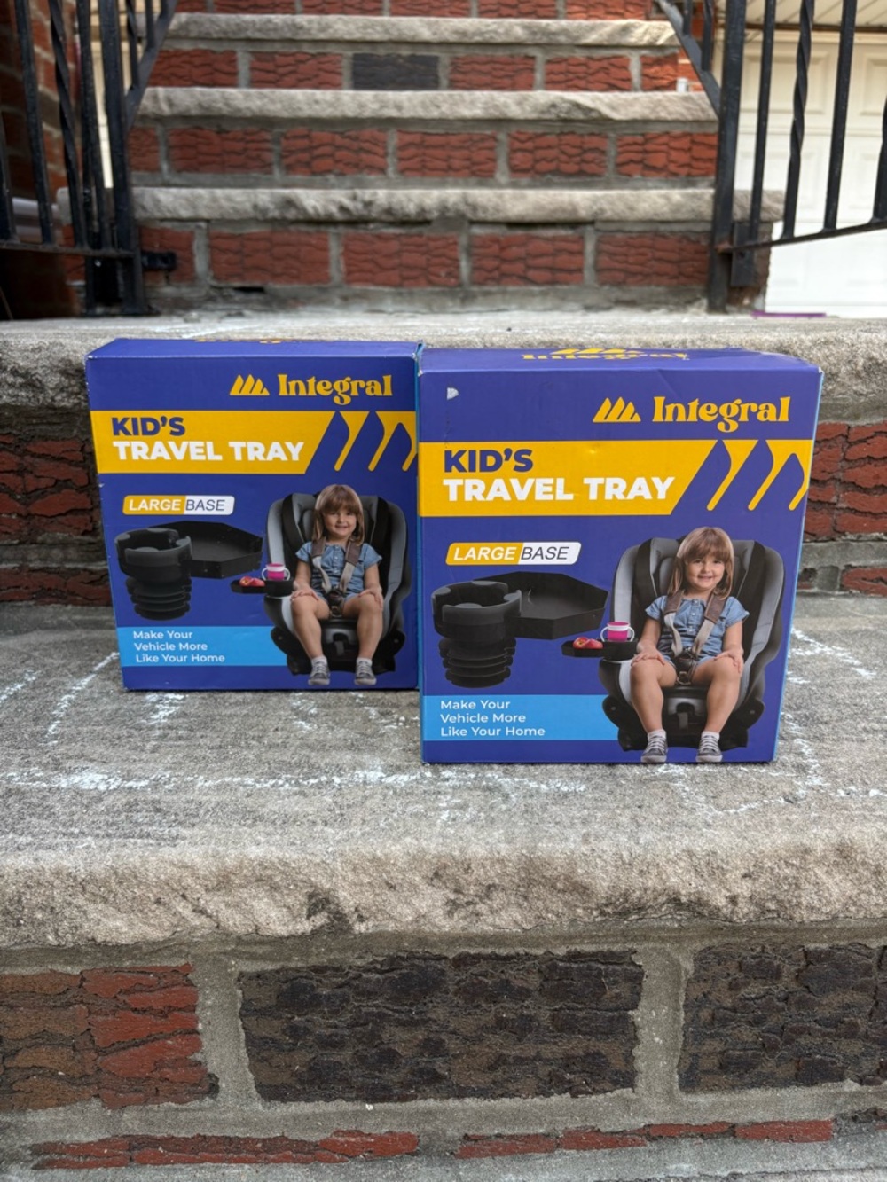 Integral Kid's Travel Tray - Black base